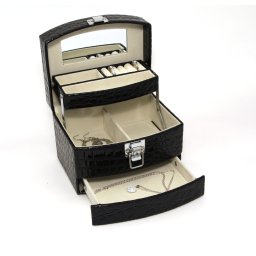 Dámská černá šperkovnice