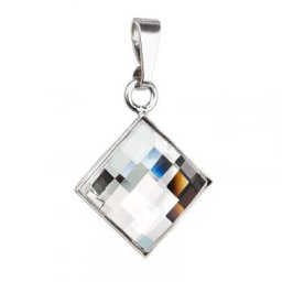 Přívěsek Chessboard Crystal 10 mm