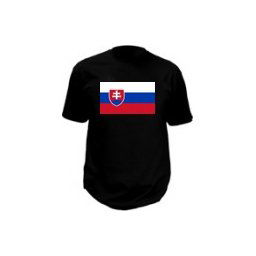 Led svítící tričko se znakem Slovensko