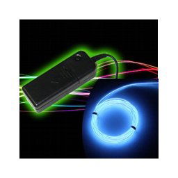 Párty Neon Vlákno 2,3mm + El Inverter 2x 1,5V AA
