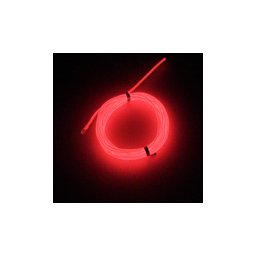 Neon Wire Vlákno 2,3mm - červené