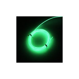 Glow Wire Vlákno 2,3mm - tmavě zelené