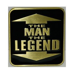 The Man The Legend - Přezka