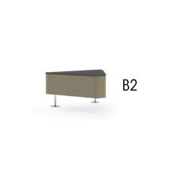 Odkládací stolek WALL IN B2 - spojovací díl 60°