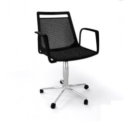Plastová židle AKAMI T5R BRACCIOLO