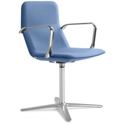 Konferenční křeslo FLEXI light CHL,BR,F25