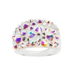 Prsten s krystaly Swarovski AB