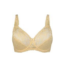 AnfenMolly krajková podprsenka s kosticí - 5-295-1 75E béžová