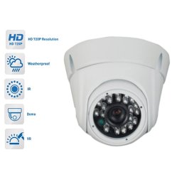 Miniaturní bezpečnostní HD720P AHD kamera s 20m IR LED
