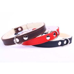 COBBYS PET Obojek Leather-Filz 35mm/70cm