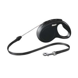 flexi Classic lanko S 5m/12kg černé NEW