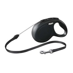flexi Classic lanko M 5m/20kg černé NEW