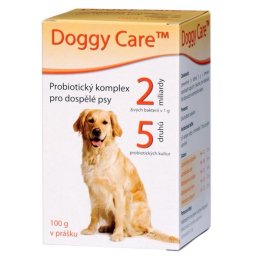 Doggy Care Adult probiotika 100 g - přípravek pro dospělé psy