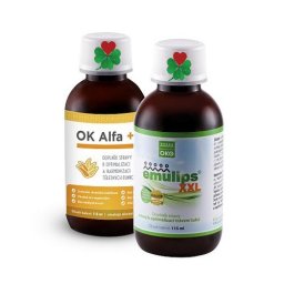 OKG OK Alfa+ 115 ml. Emulips XXL 115 ml. ( harmonie trávení )