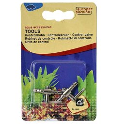 EBI Kovový ventil k hadičce 4/6mm 2 ks