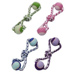 EBI Cotton-Rope + Tennis ball 150g / 300mm