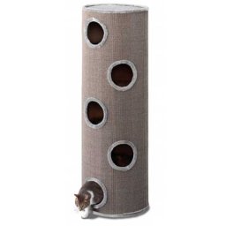 EBI TREND CAT-DOME EXTREME 150 50x50x150cm/light-grey plush