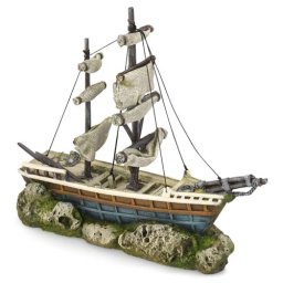 EBI Boat with Sails 38 x 12,5 x 31,5cm