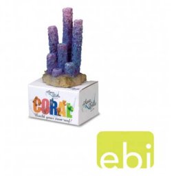 EBI AQUA DELLA CORAL MODULE S stove pipe sponges purple 5x5x10,5cm