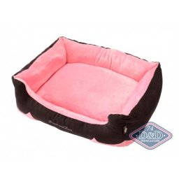 EBI D&D PETSOFA FISHER 80x60x24cm lime pink