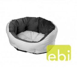 EBI D&D Soft-Bed Checko Silver 45x38x22cm