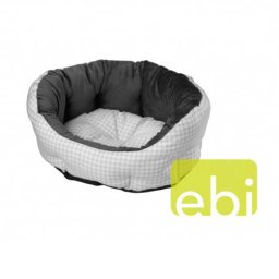 EBI D&D Soft-Bed Checko Silver 55x45x23cm