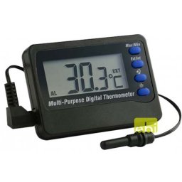 EBI Digitální teploměr s alarmem -50 - +70° C