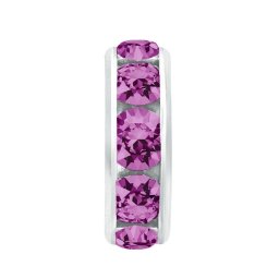 Přívěsek Rondelle BeCharmed Amethyst
