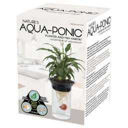 PENN PLAX AQUA-PONIC 2 l akvárium s květináčem pro biologickou rovnováhu