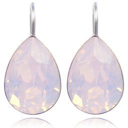 Náušnice Pear Rose Water Opal