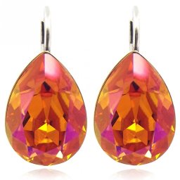 Náušnice Pear Astral Pink