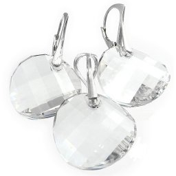 Stříbrná souprava Twist Crystal