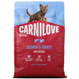 Carnilove Salmon Turkey for Kittens 2 kg