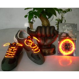 Led svítící tkaničky - oranžové