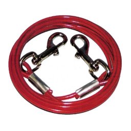 TP Tie out cable 5mm/4,5m ocelové lano k boudě