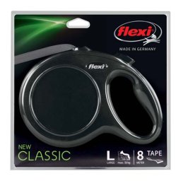 flexi Classic popruh L 8m/50kg černé NEW