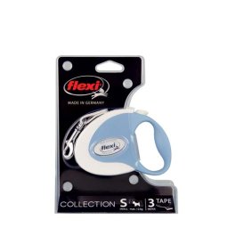 flexi Collection popruh S 3m/12kg bílé-modré
