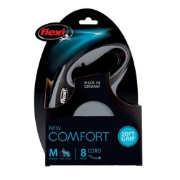 flexi Comfort lanko M 8m/20kg šedé NEW