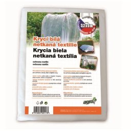 Bílá krycí netkaná textilie 3,2x5 m 000268
