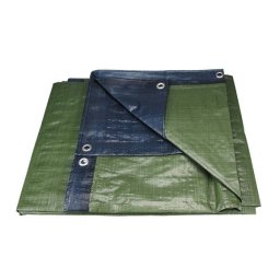 Plachta PE nepromokavá silná 150g/m2, 10x15m (14113) Krycí plachta 14113