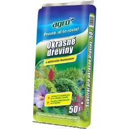 AGRO Substrát pro okrasné dřeviny 50l Substrát 00139A