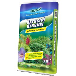 AGRO Substrát pro okrasné dřeviny 20l Substrát 00137A