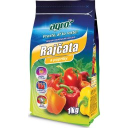 Agro organo-minerální hnojivo rajčata a papriky 1kg Hnojivo rajčata a papriky 000626