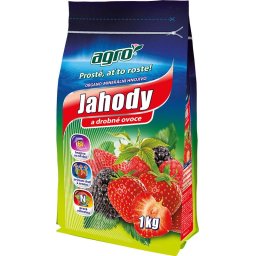 AGRO Organo-minerální hnojivo jahody 1 kg hnojivo pro jahody 1kg 000624