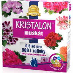 Kristalon hnojivo muškát 0,5 kg Kristalon muškát 000550