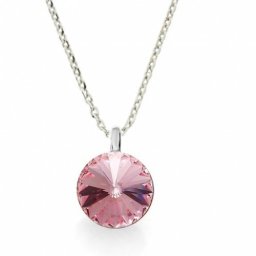 Stříbrný přívěsek Rivoli Rose
