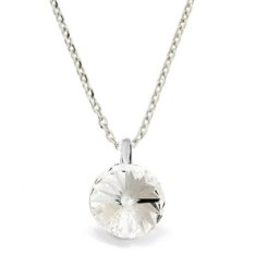 Stříbrný přívěsek Rivoli Crystal