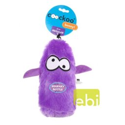 EBI COOCKOO DOG TOY BOOZY 25X10X8CM, BOTTLE, PURPLE