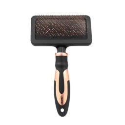 EBI NOIR SOFT SLICKER BRUSH -L- LARGE/ca.20x12cm