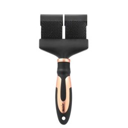 EBI NOIR FLEXIBLE SLICKER BRUSH -D- DOUBLE/ca.21x9,5cm